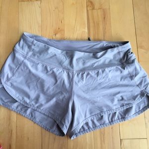 grey lulu lemon speed short